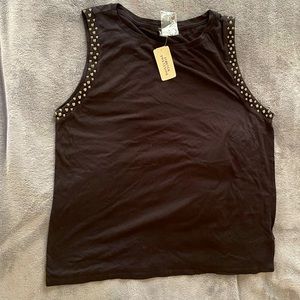 Forever 21 Black Knit Top BNWT